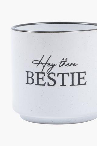 Bestie Speckle Mug, 390ml