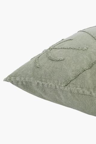 Cotton Palm Tonal Scatter Cushion, 60x60cm