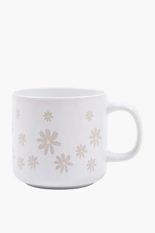 Speckled Daisy Mug, 380ml