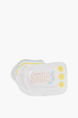 Ceramic Smile Soap Dish