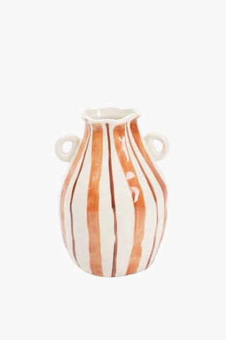 Stripe Breakfast Vase, 13x18cm