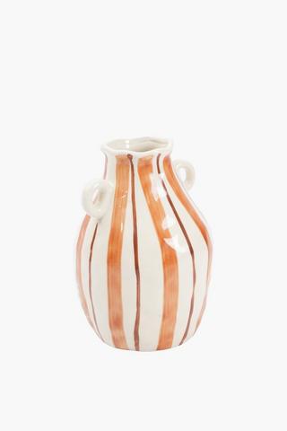 Stripe Breakfast Vase, 13x18cm