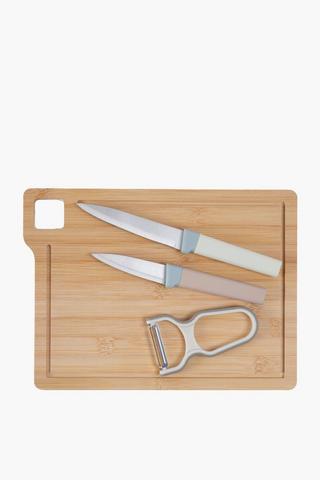 4 Piece Knife Set