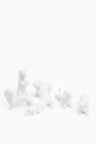 Assorted Mini Dog Statue, 10x5cm