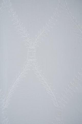 Eyelet Embroidered Sheer Trellis Curtain, 140x225cm