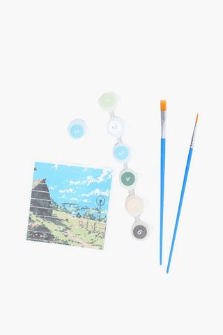 Paint By Number Farm Landscape, 30x30cm