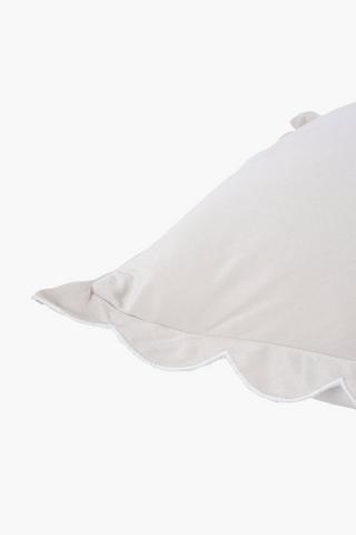 Velvet Scallop Scatter Cushion, 60x60cm