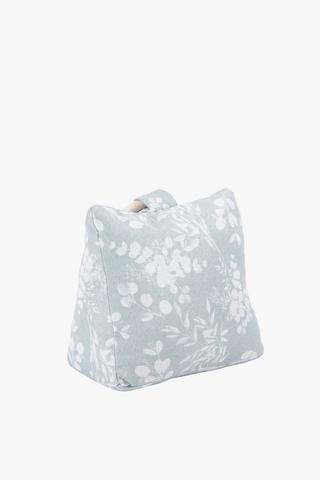 Printed Floral Bag Doorstop