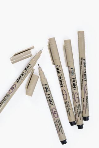 12 Pack Fineliner Markers
