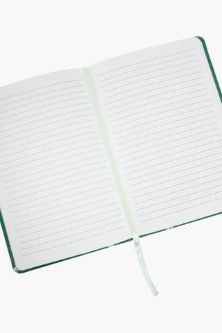 A5 Canvas Floral Notebook