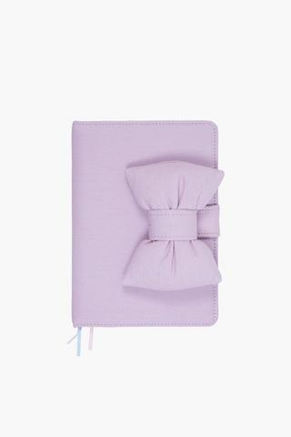 A5 Bow Canvas Notebook