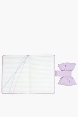 A5 Bow Canvas Notebook