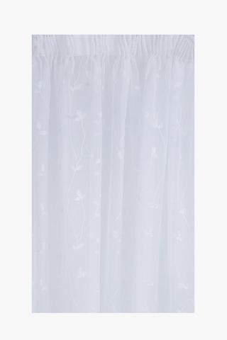 Taped Sheer Clara Curtain, 270x218cm