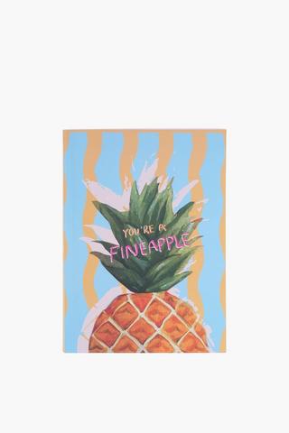 A4 Pineapple Notebook