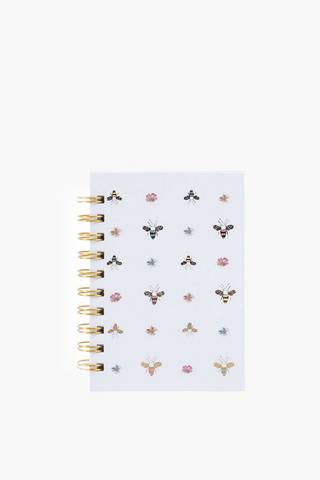 A6 Alden Bee Foil Notebook