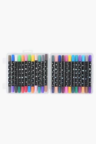 24 Pack Dual Hearts Markers