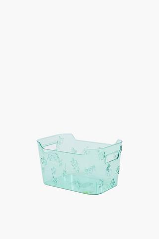 Plastic Bow Utility Basket Small