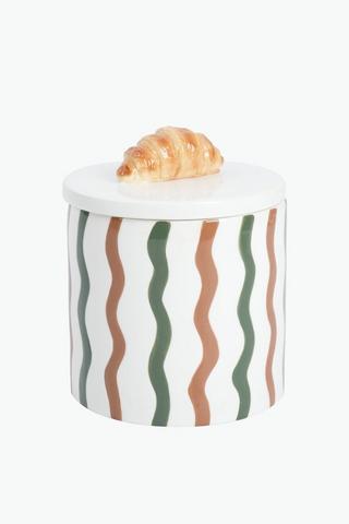 Croissant Storage Jar