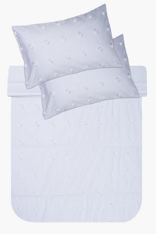 Soft Touch Tufted Dobby Comforter Set