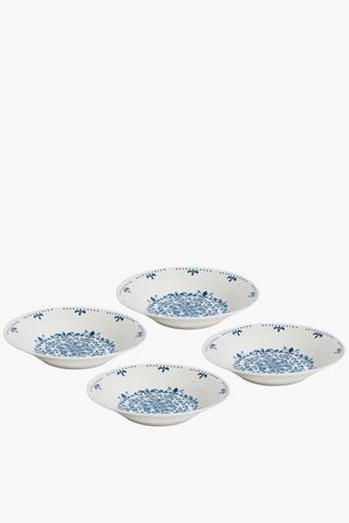4 Pack Rita Porcelain Bowls