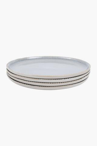 4 Pack Santorini Dinner Plates
