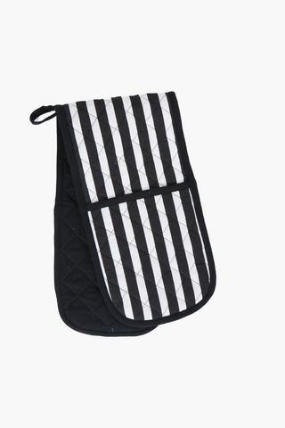 Stripe Double Glove