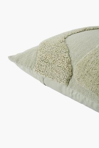Textured Waves Scatter Cushion, 50x50cm