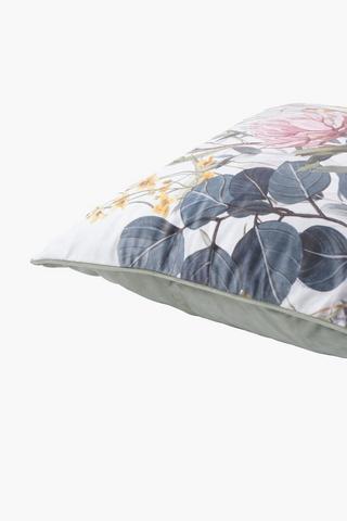 Velvet Kathy Protea Scatter Cushion, 60x90cm