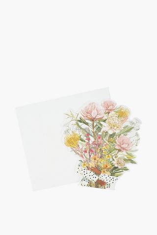 Kathy Protea Letter Card