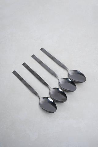 4 Pack 2 Tone Stainless Steel Spoons
