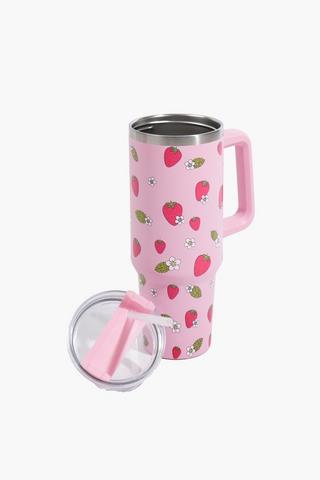 Large Strawberry Sippy Cup