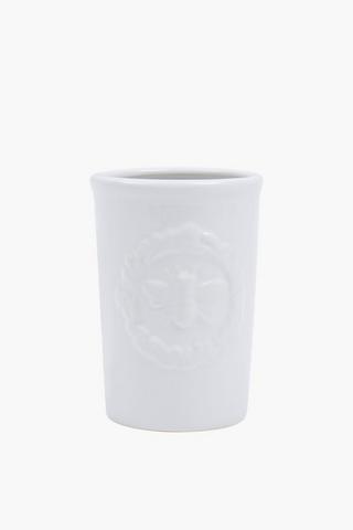 Ceramic Embossed Bee Bath Tumbler