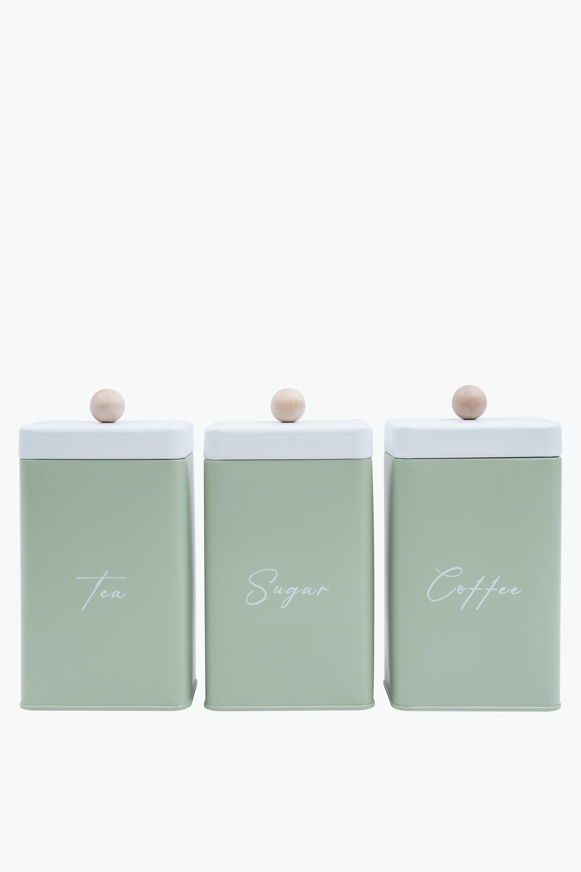Set Of 3 Metal Storage Set
