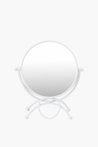 Metal Heart Standing Mirror