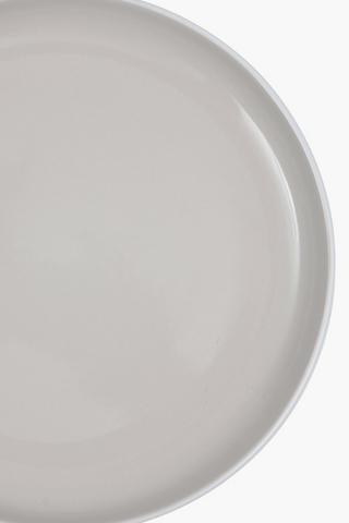 4 Pack Tonal Ceramic Dinner Plates