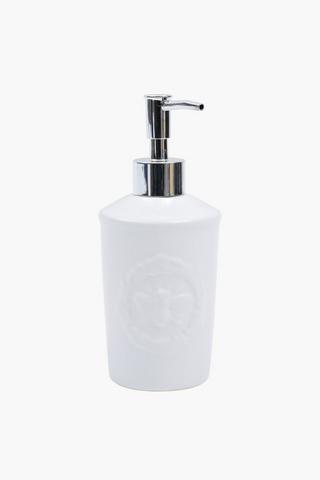Ceramic Embossed Bee Soap Dispenser