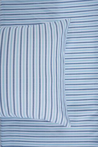 2 Pack Soft Touch Printed Stripe Pillowcases