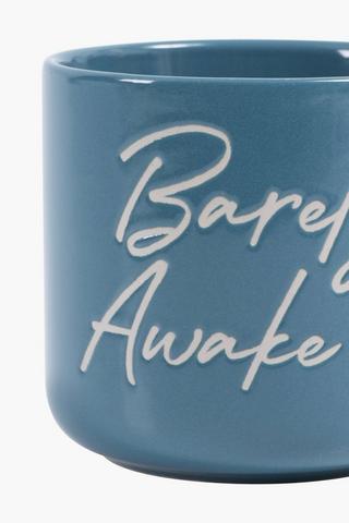 Ceramic Script Mug