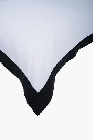 144 Thread Count Oxford Euro Continental Pillowcase With Frill Detail