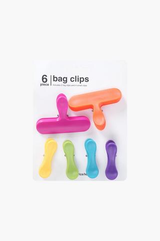 6 Piece Bag Clips