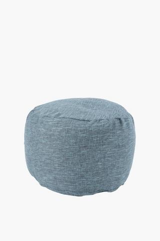 Vera Jacquard Pouffe, 30x50cm