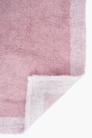 2 Piece Mingle Square Bath Mat Set