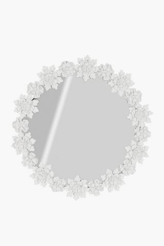 Flower Border Mirror, 85cm