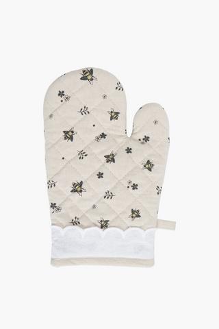 Bee Embroidered Single Glove