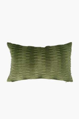 Velvet Textured Scatter Cushion, 30x50cm