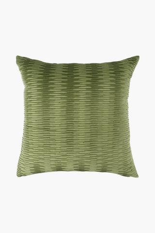 Velvet Textured Scatter Cushion, 60x60cm