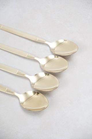 4 Pack 2 Tone Teaspoons