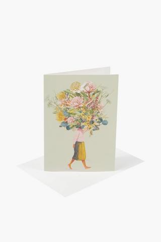 A6 Kathy Floral Gift Card