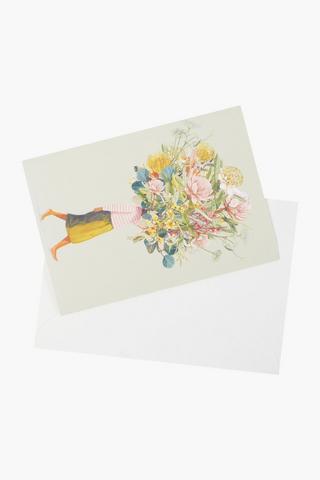A6 Kathy Floral Gift Card