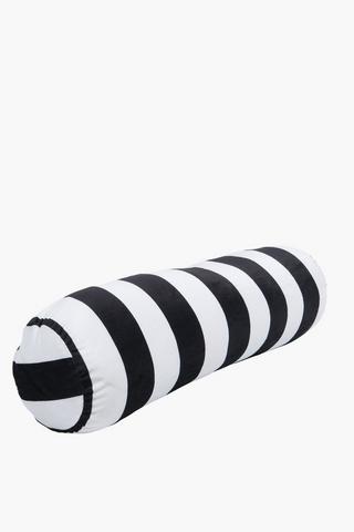 Cotton Stripe Cabana Bolster, 15x55cm
